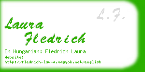 laura fledrich business card